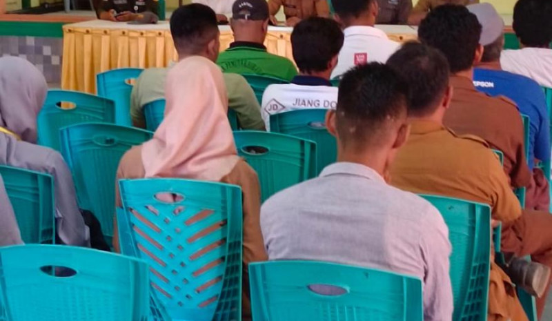 MUSYAWARAH DESA TENTANG PEMBENTUKAN TIM PENYUSUN RENCANA KERJA PEMERINTAH DESA (RKPDes) TAHUN ANGGAR