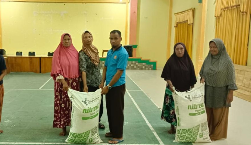 Penerimaan bantuan pupuk non subsidi Dana Desa Tahun 2025