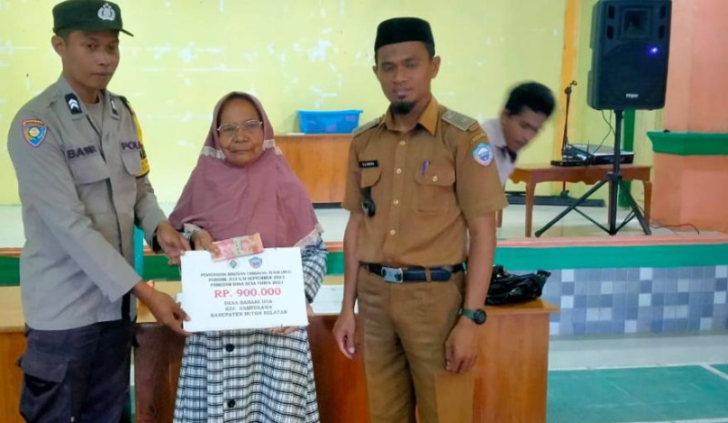 PENERIMAAN BLT TRIWULAN DARI BULAN JULI-AGUSTUS