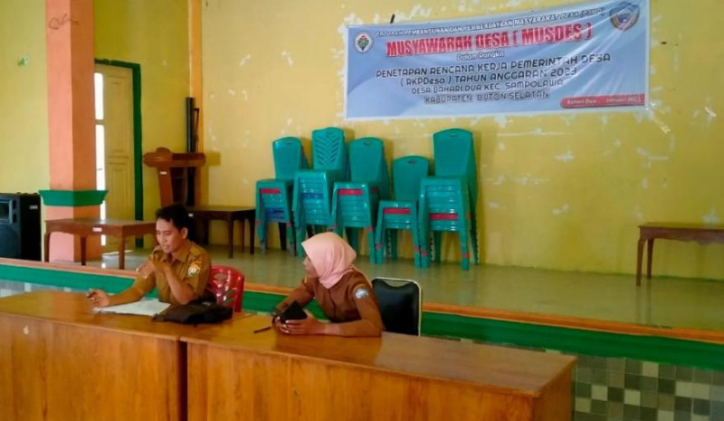 MUSYAWARAH PANITIA HUT DESA BAHARI DUA KE-12